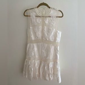 White Alexis dress, size Medium